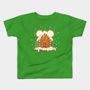 Christmas Gingerbread House Kids T-Shirt